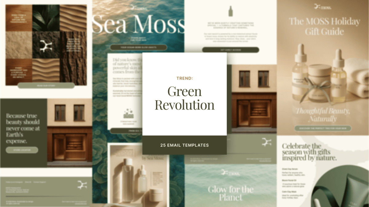 Green Revolution Email Templates Collection